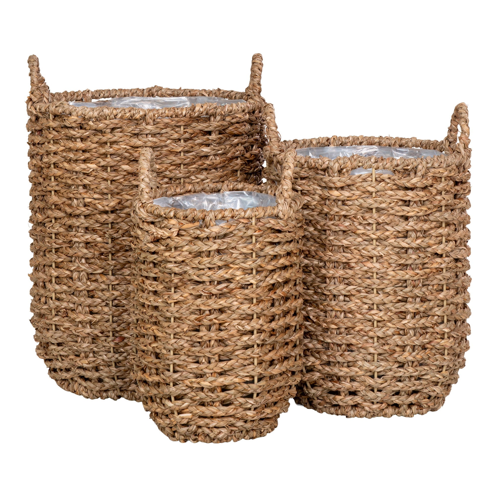 Hue – Körbe aus Seegras, natur, Set aus 3